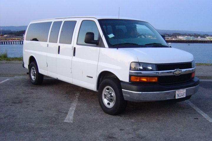 Santa Cruz Experience shuttle van